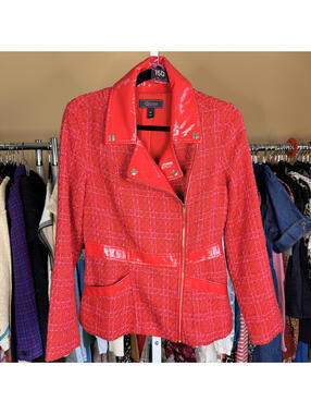 #S150 C WONDER BY CHRISTIAN SIRIANO | Red Blazer | Sz. XS